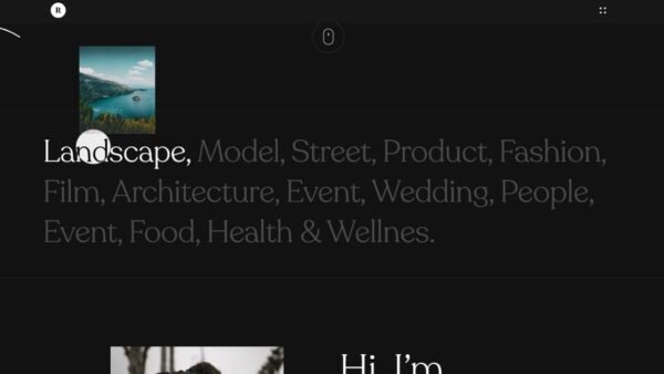 3. Richard Standard Portfolio Website - Work Section - Grass Codes