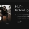 8. Richard Standard Portfolio Website - About Me Section - Grass Codes