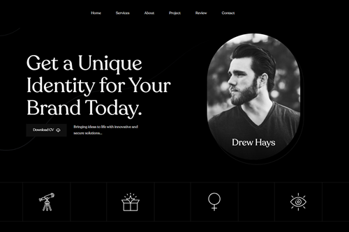 Drew's Basic Portfolio Website