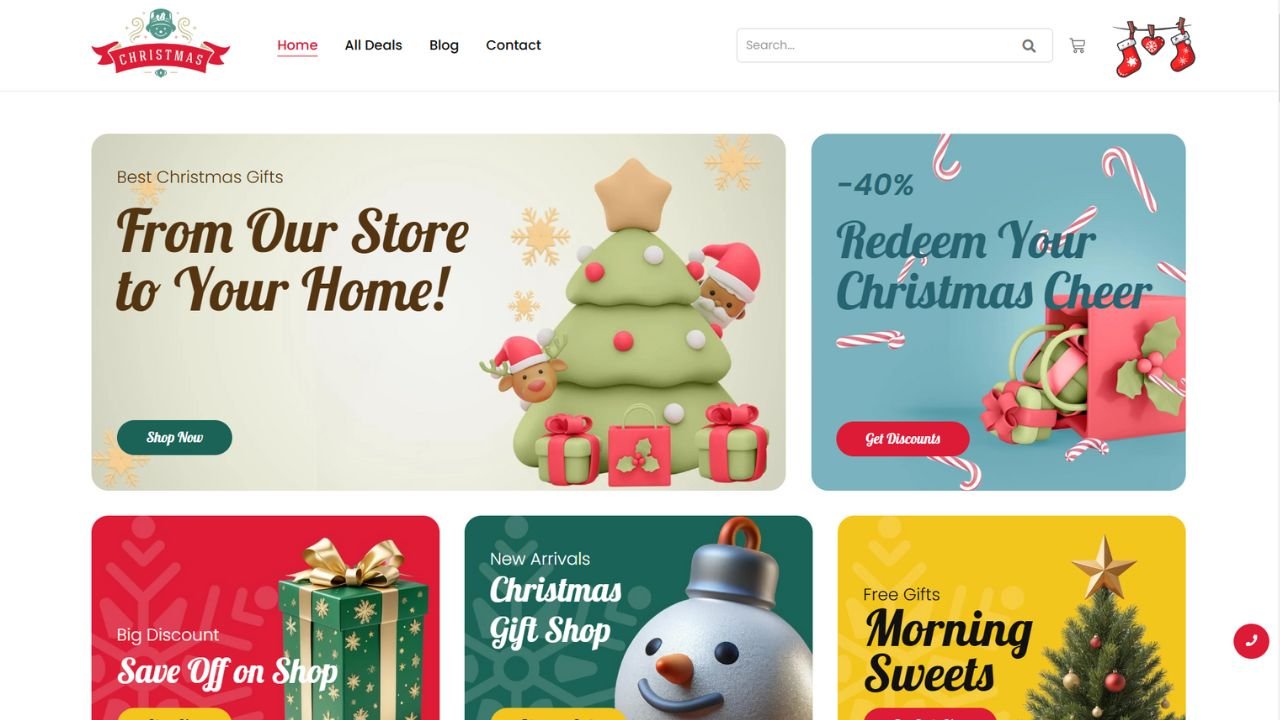 Christmas eCommerce Websites | Premium Package