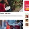 13. Christmas Premium eCommerce Website - Blogs Layouts Section