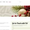 16. Christmas Premium eCommerce Website - Contact Section