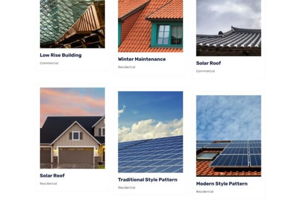 SkyGuard Roofing Standard Business Website