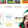 2. Christmas Premium eCommerce Website - Gift Cards Section