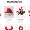 4. Christmas Premium eCommerce Website - Popular Items Section