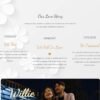Wedding Invitation Basic Portfolio Website