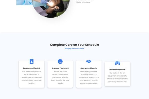 Dental Clinic Basic Business Website