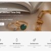 5. Jewelry Standard eCommerce Website - CTA Section