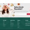 7. Christmas Premium eCommerce Website - Footer Section