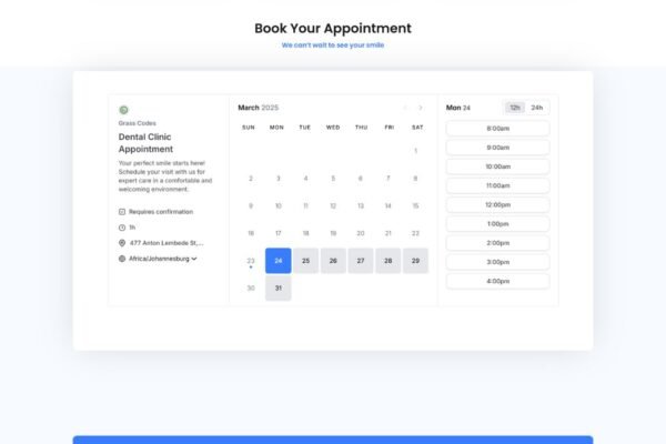 Dental Clinic Basic Business Website