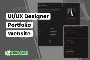 Bruce UI/UX Designer Portfolio Website