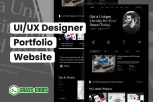 Drew UI/UX Designer Portfolio Website