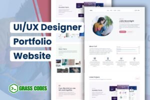 Julia UI/UX Designer Portfolio Website