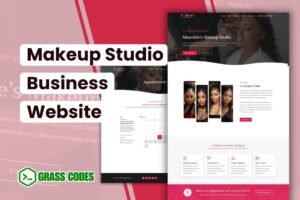 Makeup Studio Business Website
