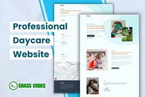 Professional Daycare Website