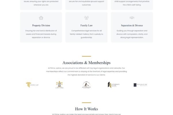 Law Firm Premium Website