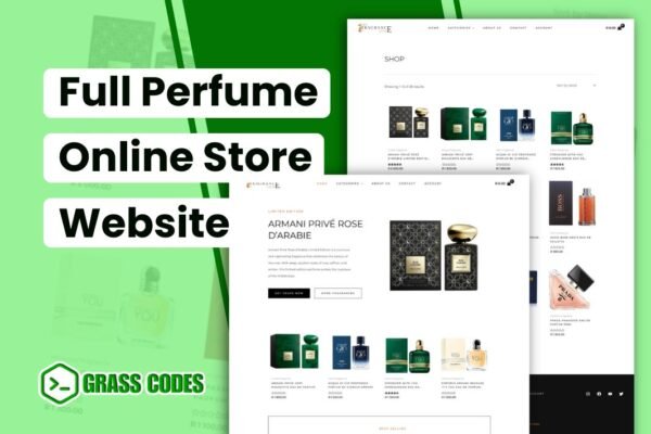 Fragrance eCommerce Website