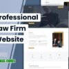 Professional Law Firm Website
