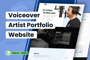 Voiceover Artist Portfolio Website