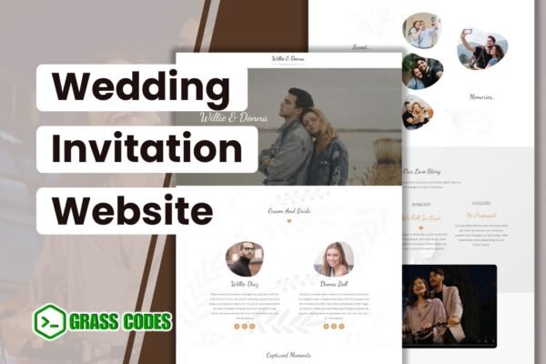 Wedding Invitation Website Basic Package